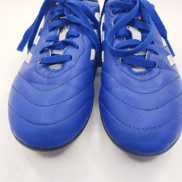Adidas Goletto VIII Blue Firm Ground FG Soccer Cleats Boys Youth Size 1.5 - Picture 6 of 12